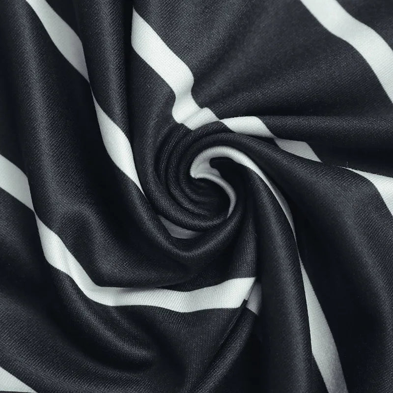 2025 new European and American autumn women's casual striped long sleeved t-shirt for women