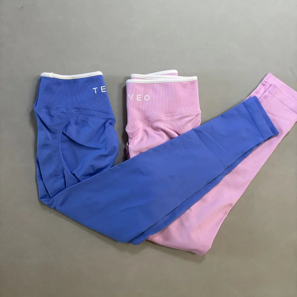 women  Leggings Women Ignite Gym Set Woman Leggings Set Workout Clothes Bra Set Seamless Scrunch Legging Yoga Set