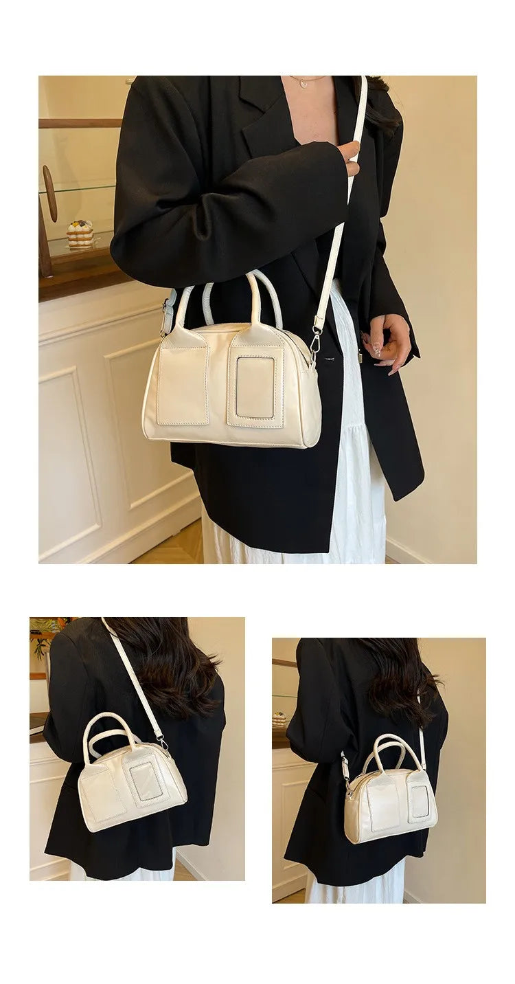 2025 New Y2K Harajuku Shoulder Bag Women Korean Transparent Ita Bag Crossbody Bag Female Japanese Designer Trend Handbag Purse