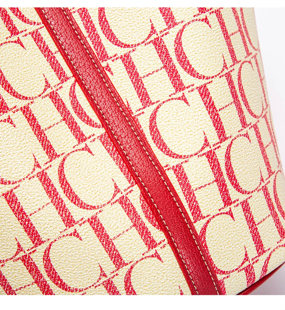 Luxury Brand 2025 Fashion Women's Handbag PVC Jacquard Texture Women's Shoulder Bag Large Capacity Commuter Travel Crossbody Bag