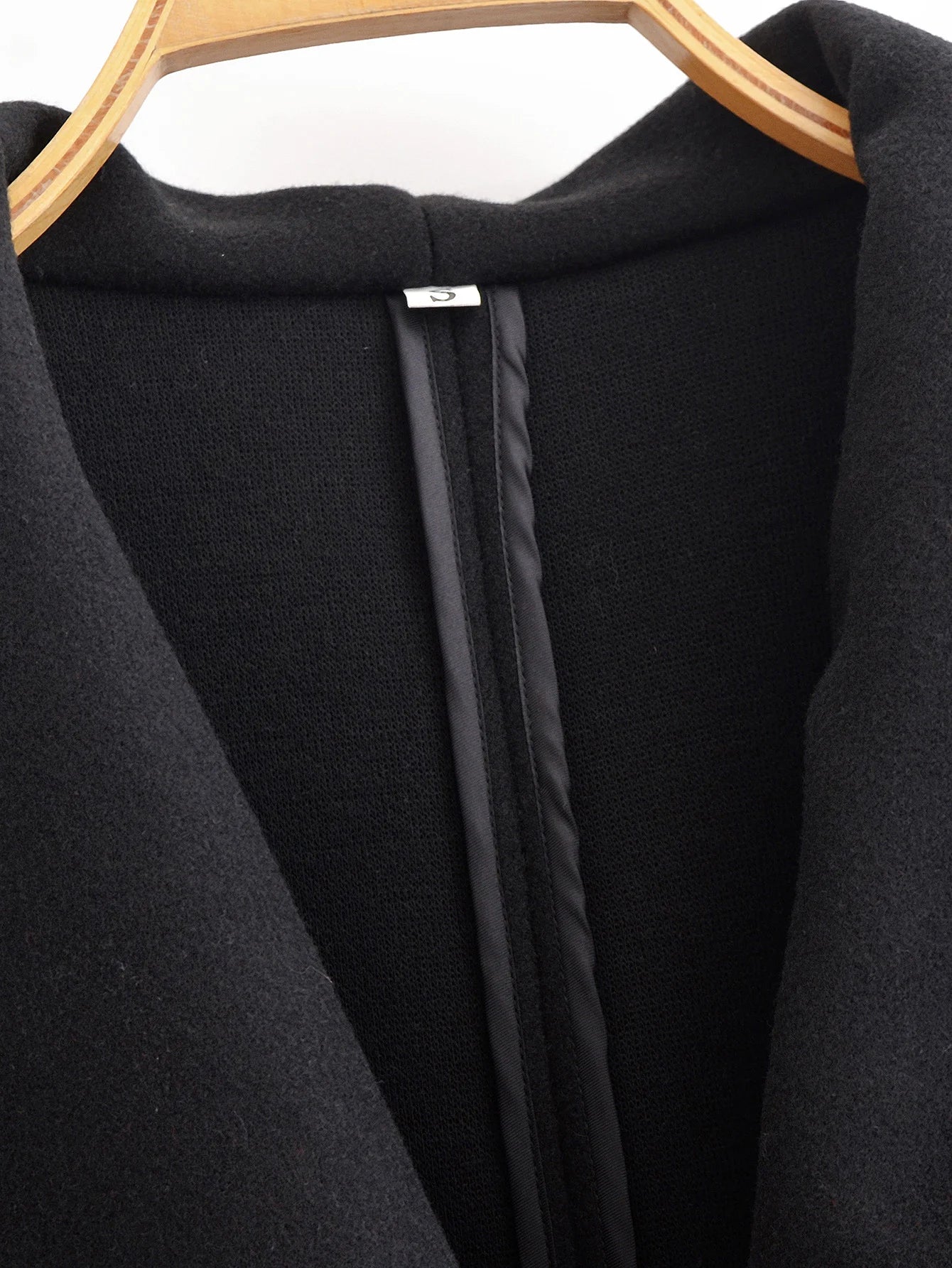 Women Autumn Winter Long Woolen Coats Vintage Solid Hooded Sashes Trench Coat Female Elegant Streetwear Outerwear Clothing