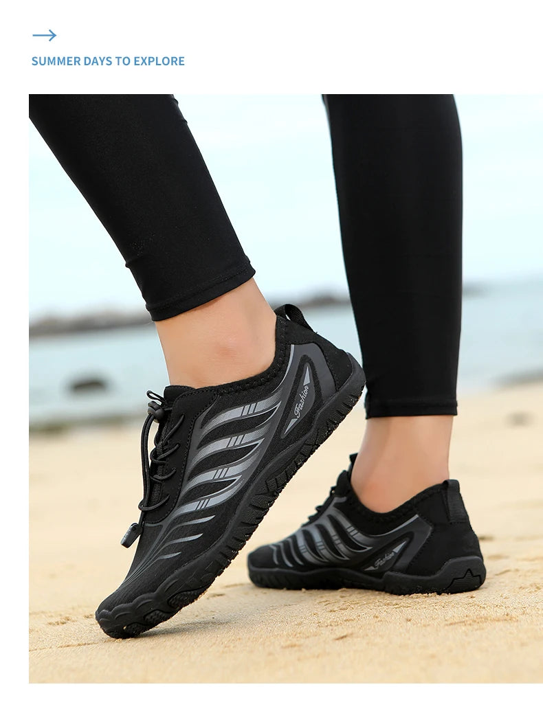 Summer Women Wading Shoes Barefoot Beach Adults Gym Outdoor Training Footwear Quick-Drying Breathable Canyoning Sneakers For Men