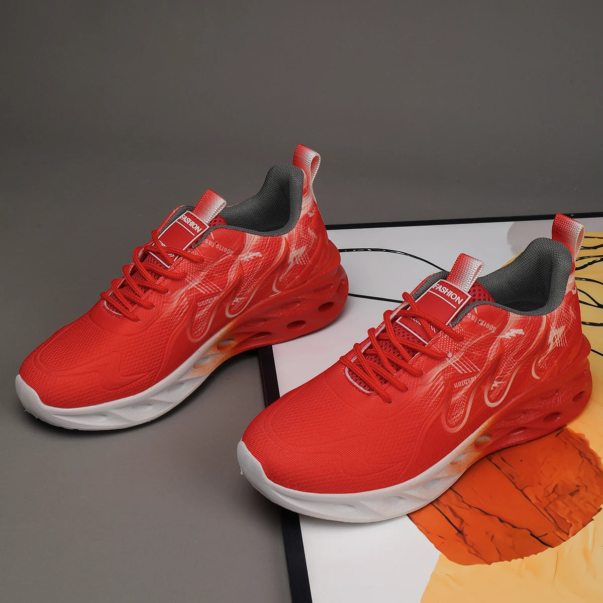 Men Sports Shoes Trendy Breathe Soft Sole Comfort Outdoor Fitness Jogging Shoes Couple Walking Sports Tennis Shoes for Men Women