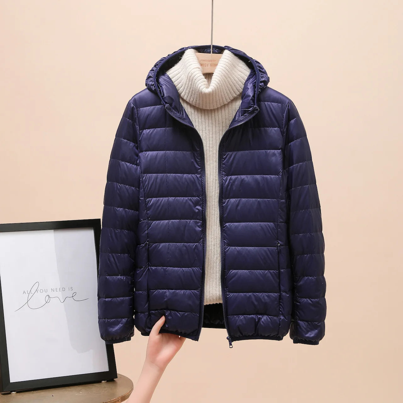 women's clothing Ultra Light Down Jacket female  Autumn Winter Warm Coat Lightweight Warm Jackets Female Hooded Parka