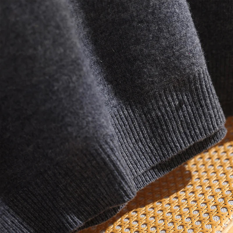 ADDONEE Autumn Winter Women's 100% Wool Set Hoodie Pullover Wide Leg Pants Thick Casual Cashmere Knitwear Sweater Trousers Suit