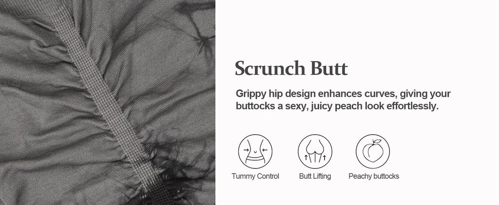 2pcs Women's High-Waist Tie-Dye Yoga Shorts - Seamless, Booty Lifting, Stretchy Nylon & Spandex Blend, Red & Grey