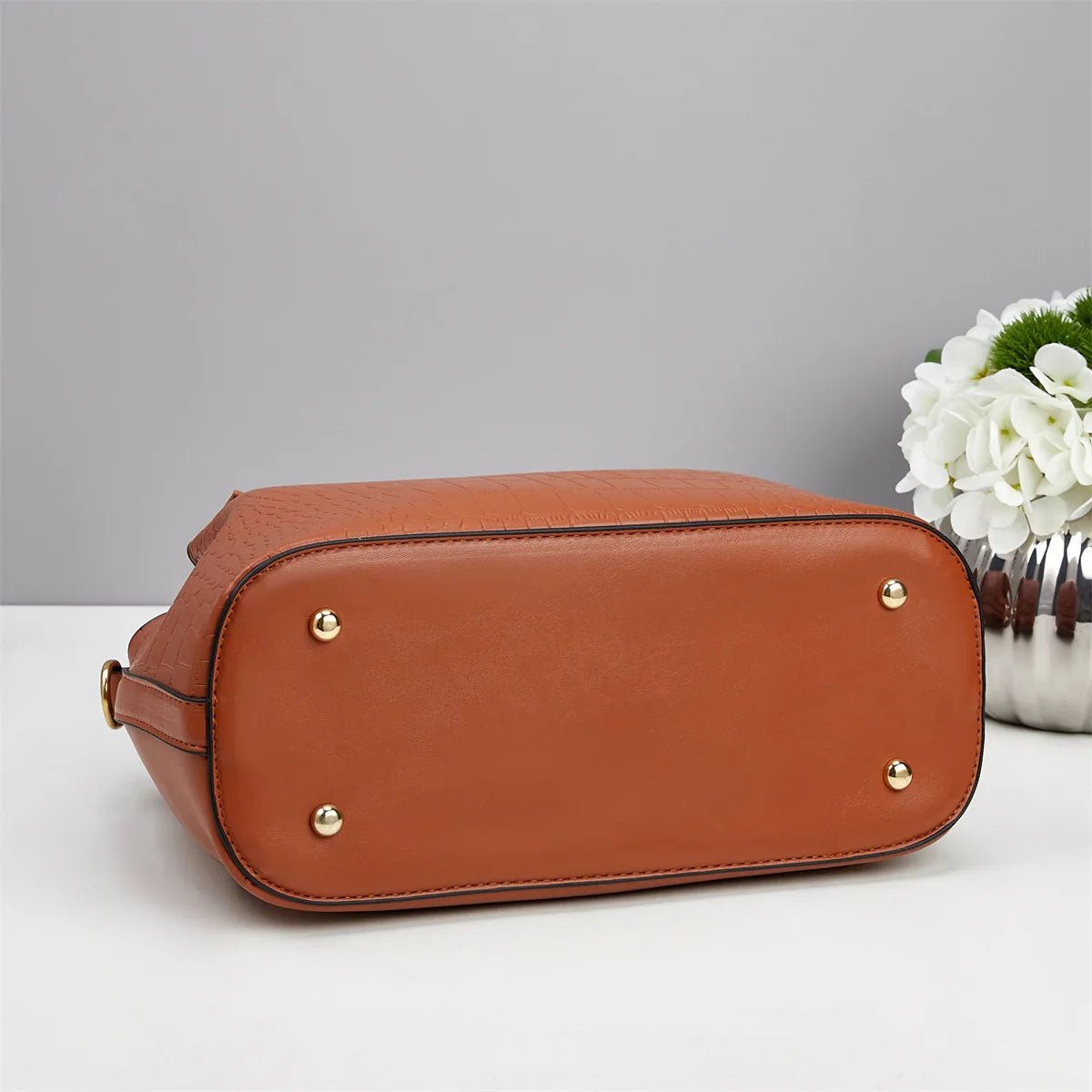 12.4 inch 31cm)New Crocodile Pattern Women's Shoulder Bag; Large Capacity Handbag; Mother and Child Bag; Crossbody Bag