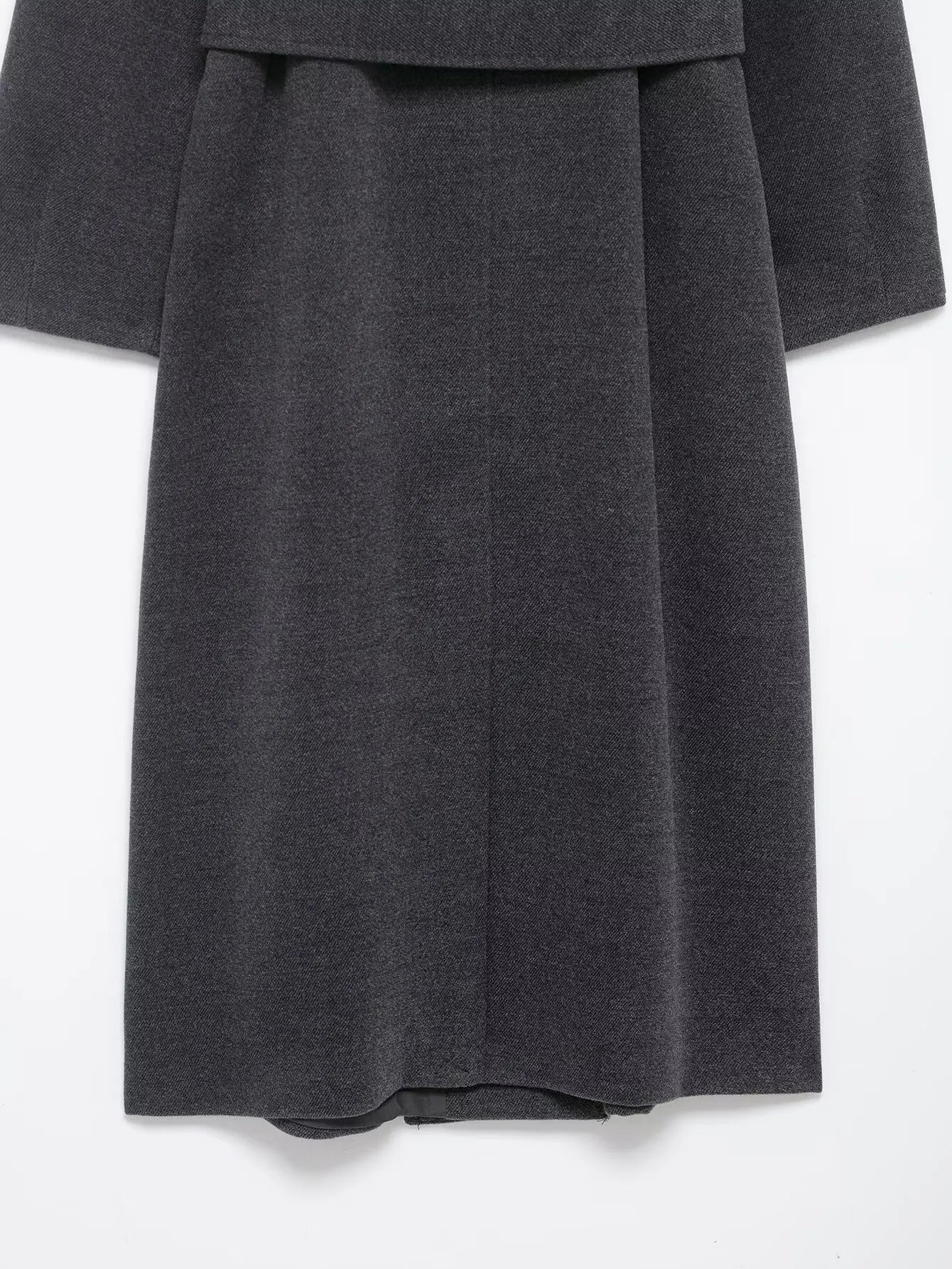 TFMLN Women’s Stand Collar Long Coats 2025 Winter New Belted Trench Coat Vintage Simple Outerwear Elegant Fashion Female