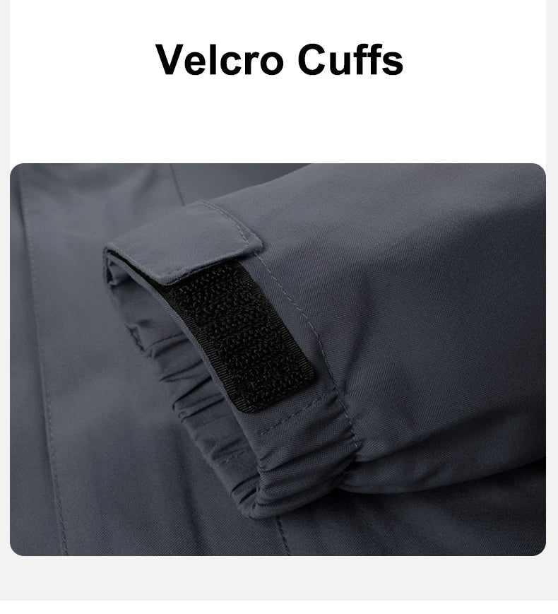 CHRLCK Women's 3 In 1 Thick Hiking Jacket Fleece Waterproof Winter Windbreaker Outdoor Warm Camping Jacket Women Windproof Coat