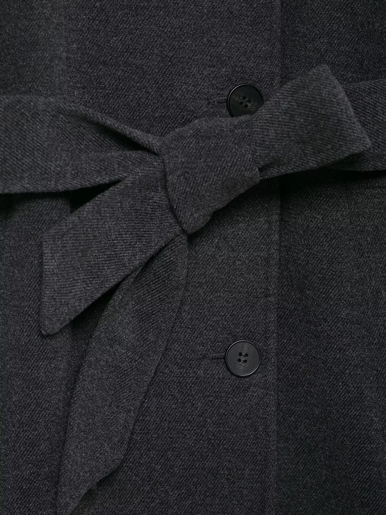 TFMLN Women’s Stand Collar Long Coats 2025 Winter New Belted Trench Coat Vintage Simple Outerwear Elegant Fashion Female