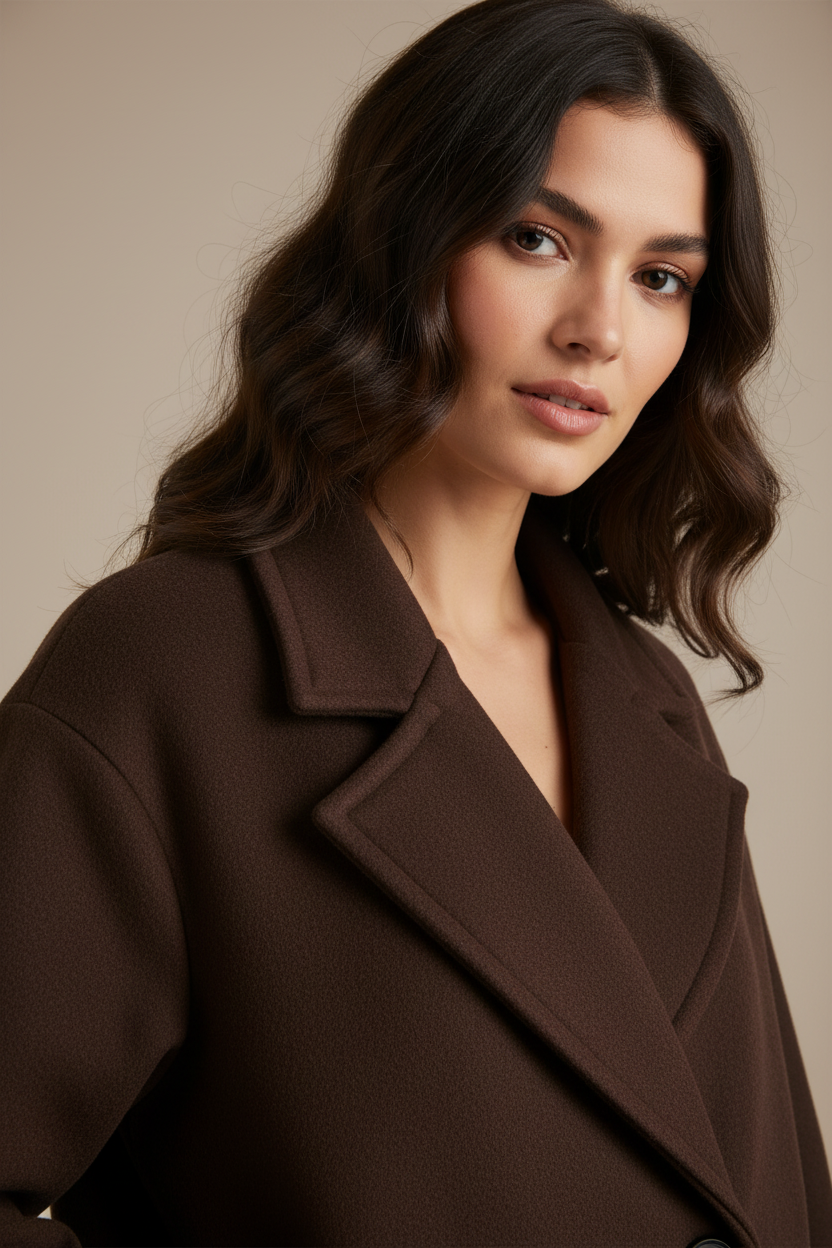 Retrato close-up em estúdio